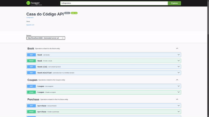 Casa do Código API Challenge